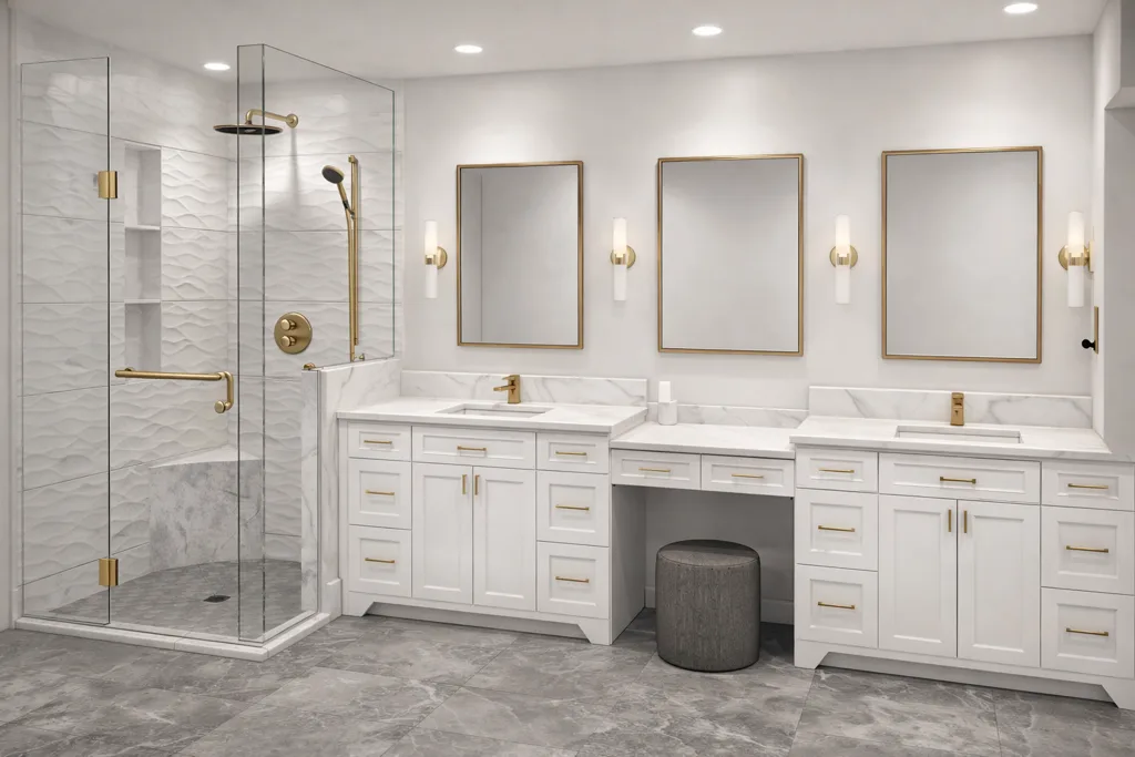 3D Bathroom Render — Floor & Bath Design Durham Region